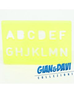 B-MB-B Il Disegnacose Lettere AN Giallo