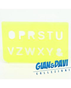 B-MB-B Il Disegnacose Lettere O& Giallo