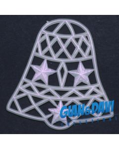 MB-GD-N86 Campana Bianca Riflessi Rosa