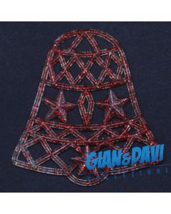 MB-GD-N86 Campana Rossa Glitter