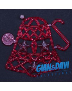 MB-GD-N86 Campana Rossa Glitter