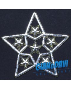 MB-GD-N86 Stella Trasparente Glitter Gialli