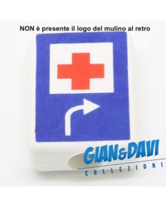 MB-G-SS Indicazione Pronto Soccorso a Dx Blu Scuro