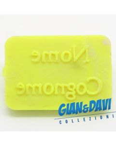 MB-G-TPMB - Nome Cognome Giallo Fluo