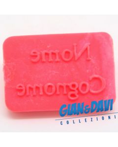 MB-G-TPMB - Nome Cognome Rosso Fluo