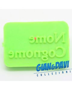 MB-G-TPMB - Nome Cognome Verde Fluo