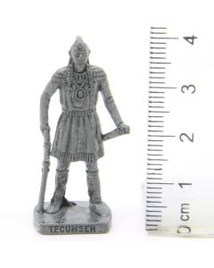 Ü-Ei Soldatini Metallfiguren Beruhmte Indianer-Hauptlinge 01 Tecumseh Eisen