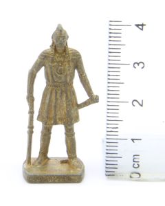 Ü-Ei Soldatini Metallfiguren Beruhmte Indianer-Hauptlinge 01 Tecumseh Messing