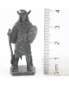 Ü-Ei Soldatini Metallfiguren Beruhmte Indianer-Hauptlinge 02 Mato Tope Eisen