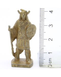 Ü-Ei Soldatini Metallfiguren Beruhmte Indianer-Hauptlinge 02 Mato Tope Messing
