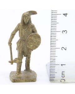 Ü-Ei Soldatini Metallfiguren Beruhmte Indianer-Hauptlinge 04 Crazy Horse Messing