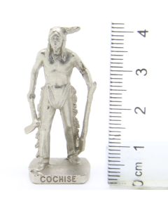 Ü-Ei Soldatini Metallfiguren Beruhmte Indianer Hauptlinge II 06 Cochise ChromeLight