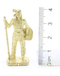 Ü-Ei Soldatini Metallfiguren Beruhmte Indianer Hauptlinge II 07 Little Crow Gold
