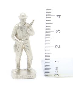 Ü-Ei Soldatini Metallfiguren Beruhmte Westmanner I 01 Bill Tilghman Chrome Light