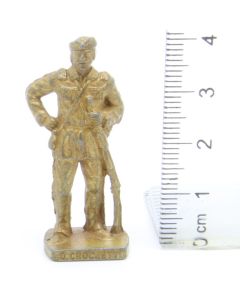 Ü-Ei Soldatini Metallfiguren Beruhmte Westmanner I 04 David Crockett Messing Opaque