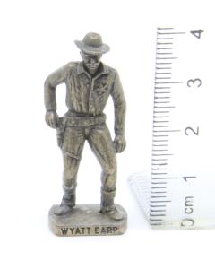 Ü-Ei Soldatini Metallfiguren Beruhmte Westmanner I 07 Wyatt Earp Altsilber Dark