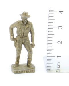 Ü-Ei Soldatini Metallfiguren Beruhmte Westmanner I 07 Wyatt Earp Messing Opaque