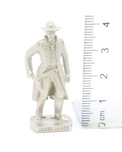 Ü-Ei Soldatini Metallfiguren Beruhmte Westmanner I 08 Jasse James Chrome Light