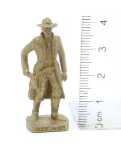 Ü-Ei Soldatini Metallfiguren Beruhmte Westmanner I 08 Jasse James Messing Opaque