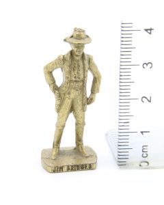 Ü-Ei Soldatini Metallfiguren Beruhmte Westmanner II 01 Jim Bridger Gold