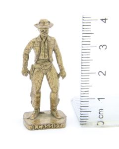 Ü-Ei Soldatini Metallfiguren Beruhmte Westmanner II 02 B. Cassidy Messing