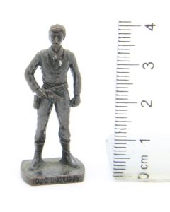 Ü-Ei Soldatini Metallfiguren Beruhmte Westmanner II 03 Doc Holiday Bruniert