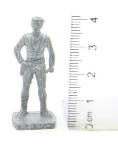 Ü-Ei Soldatini Metallfiguren Beruhmte Westmanner II 03 Doc Holiday Eisen Opaque