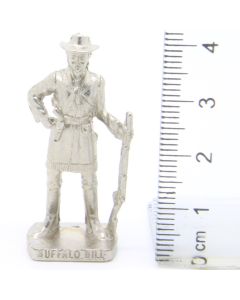 Ü-Ei Soldatini Metallfiguren Beruhmte Westmanner II 04 Buffalo Bill Chrome Light
