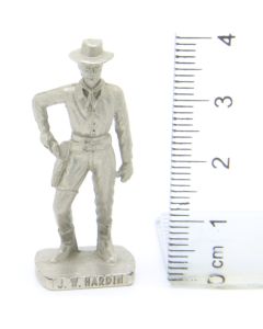 Ü-Ei Soldatini Metallfiguren Westmanner II 05 J. W. Hardin Chrome Light Opaque