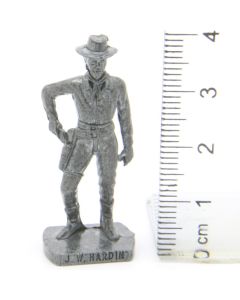 Ü-Ei Soldatini Metallfiguren Beruhmte Westmanner II 05 J. W. Hardin Eisen