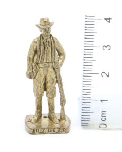 Ü-Ei Soldatini Metallfiguren Beruhmte Westmanner II 08 Billy The Kid Messing