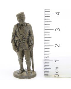 Ferrero Kinder Ü-Ei Soldatini Metallfiguren Britisch-Indien - 1 40mm Messing Dark