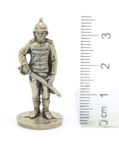 Ferrero Kinder Ü-Ei Soldatini Metallfiguren Britisch-Indien - G38 35mm Messing Eisen