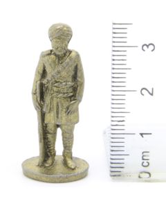 Ferrero Kinder Ü-Ei Soldatini Metallfiguren Britisch-Indien - H46 35mm Messing