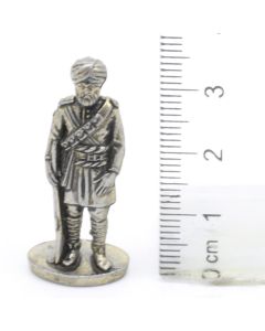 Ferrero Kinder Ü-Ei Soldatini Metallfiguren Britisch-Indien - G42 35mm Eisen Messing