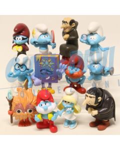 SM_PU_BK 2025 Burger King The Smurfs Serie Completa 12 Personaggi Imbustati