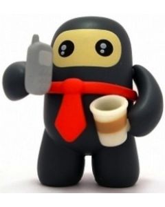 Kidrobot Ninjatown Wee Vinyl Mini Series 2" -  Business Ninja 2/25