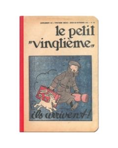Tintin Cartoleria 54362 Notebook Petit XXéme Suitcase Smal