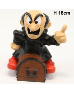 The Smurfs Coinbank Hazero Gargamel 1983 H 18cm 01 Opaque
