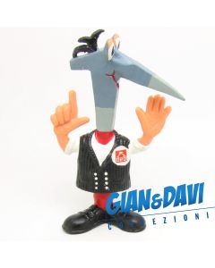 PVC Werbefigur Pubblicitari Dachdecker deb Zimmermann Holz Handwerker 10cm