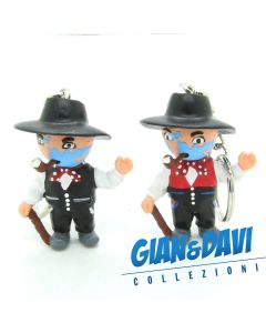 PVC Werbefigur Pubblicitari Dachdecker Mascot Welt gegenüberstehen Sat A 5,5cm