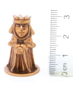 Ferrero Kinder Ü-Ei Soldatini Metallfiguren Die Alte Burg K98 n102 Kupfer Light