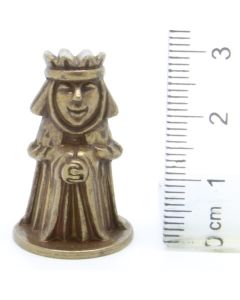 Ferrero Kinder Ü-Ei Soldatini Metallfiguren Die Alte Burg K98 n102 Messing