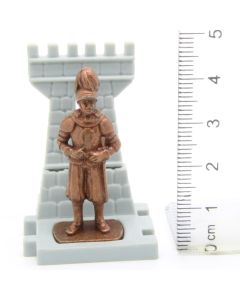 Ü-Ei Soldatini Metallfiguren Die Schweizer Garde - K96 n75 Kupfer Complete