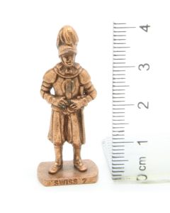 Kinder Ü-Ei Soldatini Metallfiguren Die Schweizer Garde - K96 n75 Kupfer Light