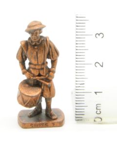 Ferrero Kinder Ü-Ei Soldatini Metallfiguren Die Schweizer Garde - K96 n76 Kupfer