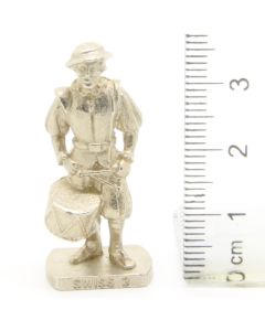 Kinder Ü-Ei Soldatini Metallfiguren Die Schweizer Garde - K96 n76 Kupfer Chrome