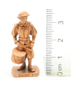 Kinder Ü-Ei Soldatini Metallfiguren Die Schweizer Garde - K96 n76 Kupfer Light