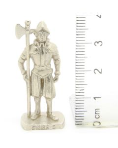 Ferrero Kinder Ü-Ei Soldatini Metallfiguren Die Schweizer Garde - K96 n78 Chrome