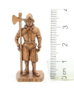 Ferrero Kinder Ü-Ei Soldatini Metallfiguren Die Schweizer Garde - K96 n78 Kupfer